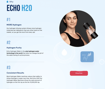 echo hydrogen water