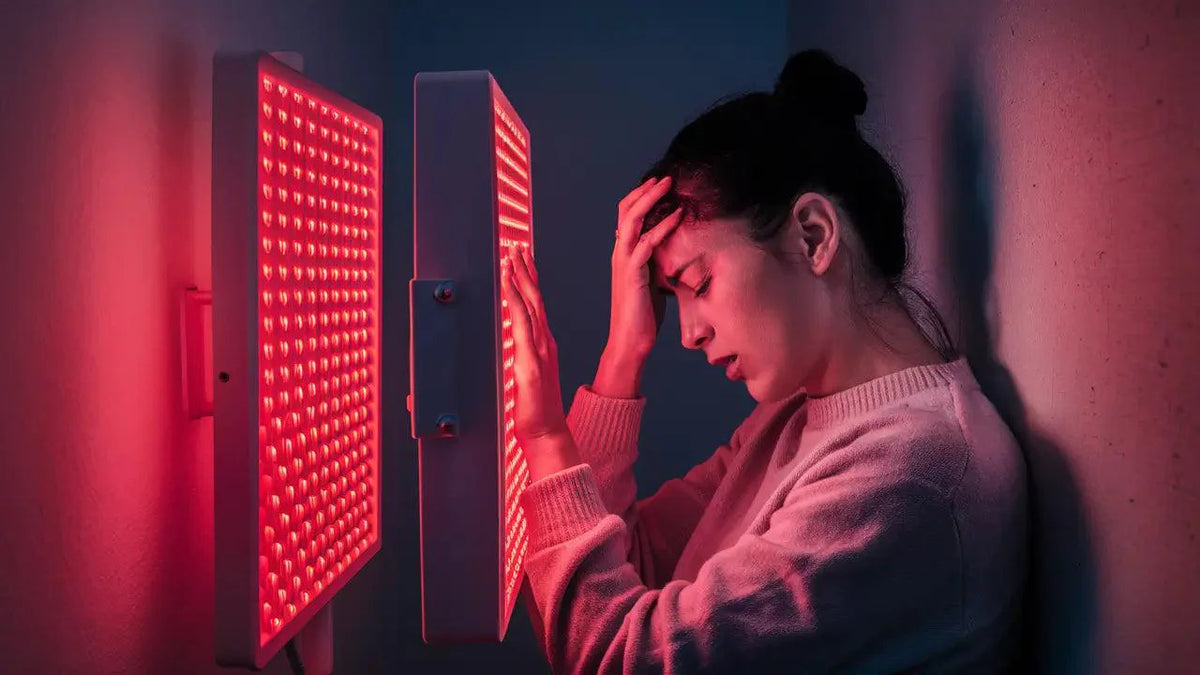 getting rid of migraines with led therapy