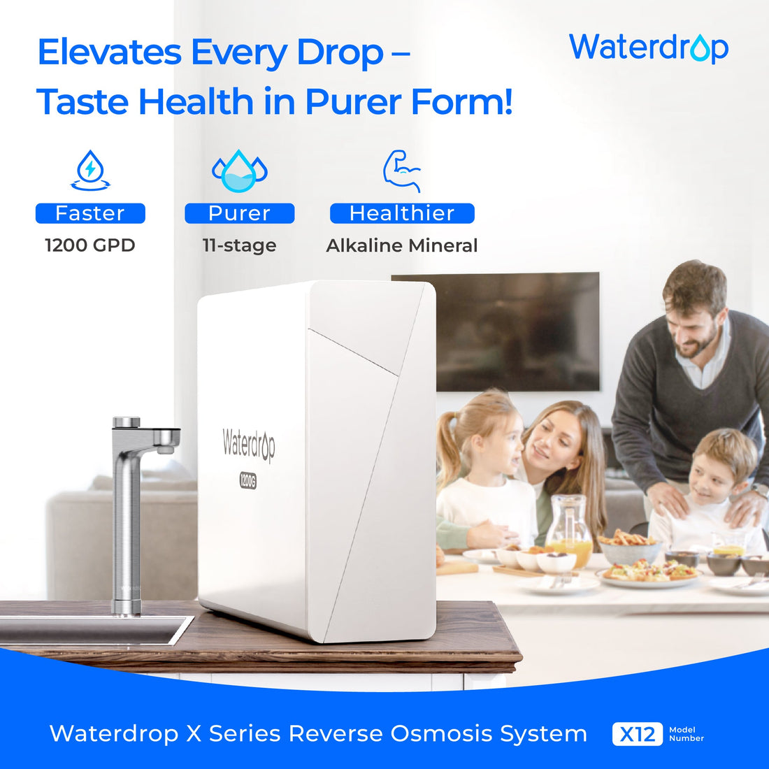 Waterdrop X12 Reverse Osmosis System