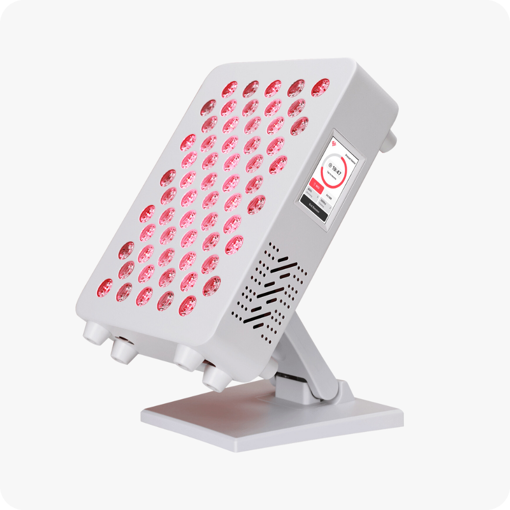 Infraredi Flex Mini 2.0 small red light therapy panel with advanced features and compact design.