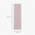 Infraredi Flex Max Plus full body red light therapy panel with dimensions in centimeters, ideal for low EMF therapy in Canada