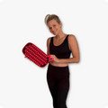 Infraredi red light therapy body wrap in use, ideal for weight loss and pain relief.