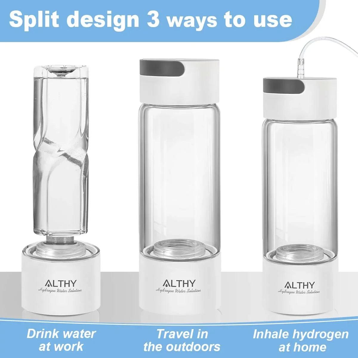 ALTHY Hydrogen Rich Water Generator Bottle Cup - Sync Therapy