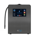 Echo Ultimate Hydrogen Water Machine with touchscreen display for hydrogen, alkaline, acidic, and filtered water.