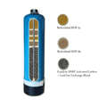 Echo Pure Whole Home Water Filter with advanced filtration media including Reticulated KDF-55, KDF-85, and SNRF Activated Carbon.