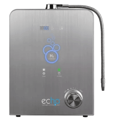 Echo H2 Hydrogen Water Machine with sleek design for enriched hydrogen water, promoting health benefits.