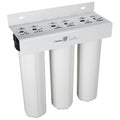 Home Master 3-Stage Whole House Iron and Sediment Water Filter for Well Water