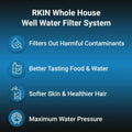 Whole House Well Water Filter System for Contaminant Removal and Improved Water Quality