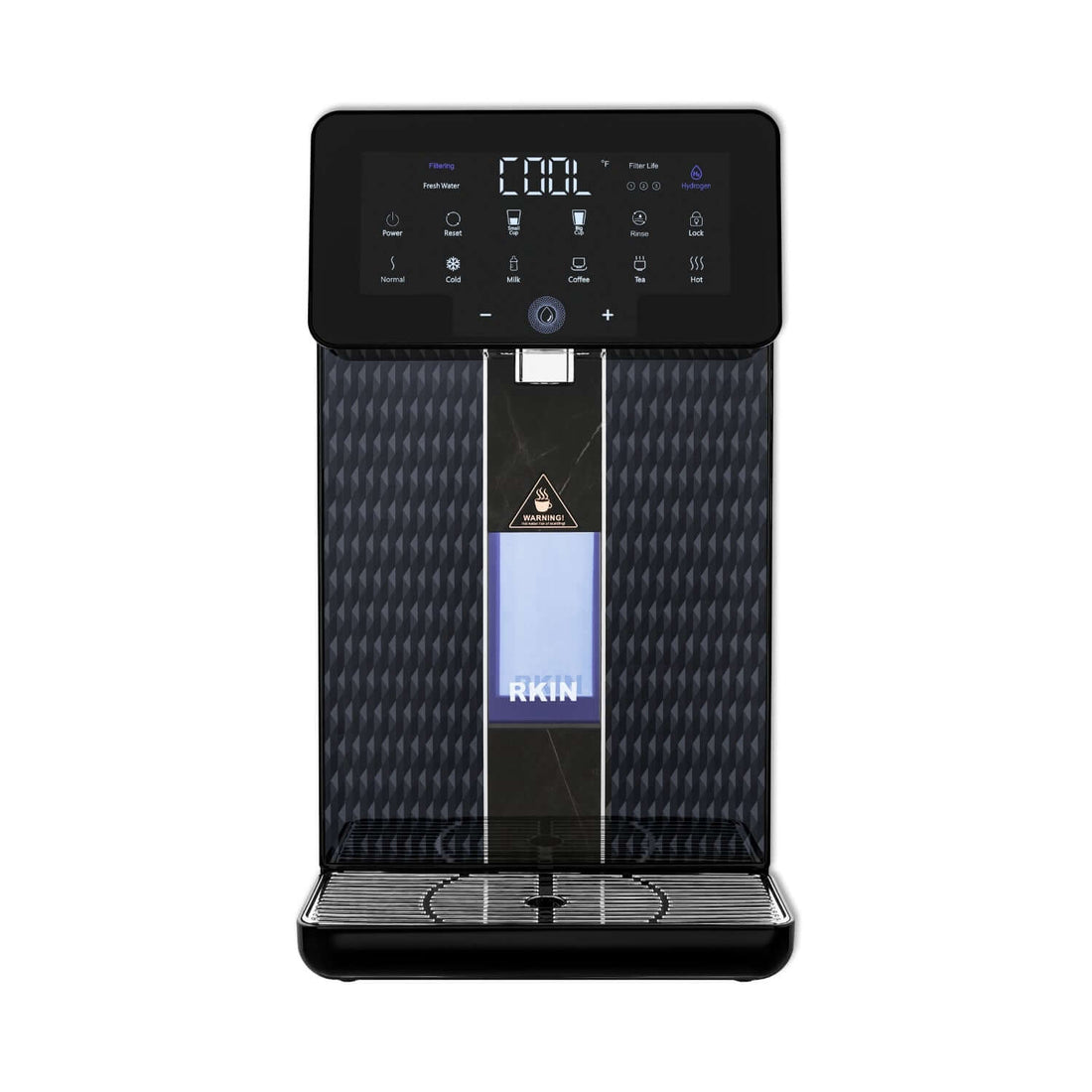 RKIN U1 Countertop Reverse Osmosis Water Filter and Hydrogen Water Machine with sleek design