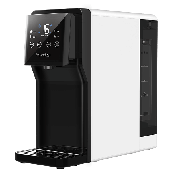 Waterdrop N1 Countertop Reverse Osmosis Water Dispenser for pure drinking water.